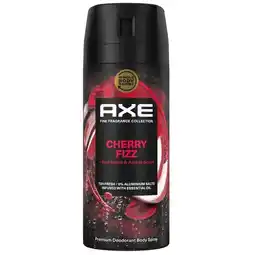 Trekpleister Axe Fine Fragrance Cherry Fizz Deodorant Bodyspray aanbieding