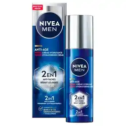 Trekpleister NIVEA Men Anti-Age Power 2-in-1 Hydraterende Crème aanbieding