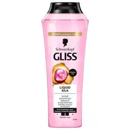 Trekpleister Gliss Liquid Silk Shampoo aanbieding