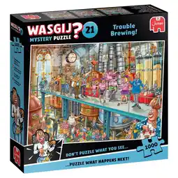 Intertoys Jumbo Wasgij Mystery 21 puzzel Problemen bij brouwen - 1000 stukjes aanbieding