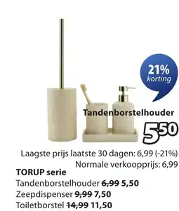 Jysk Torup Serie aanbieding