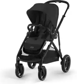 Babypark Cybex Gazelle S Kinderwagen Black - Moon Black aanbieding