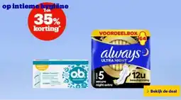 Bol.com Op intieme hygiëne aanbieding