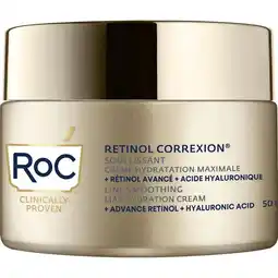 Etos RoC Retinol Correxion Line Smoothing Max Hydration 50 ML aanbieding