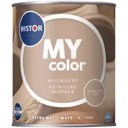 Praxis Histor MY Color Muurverf - Extra Mat - Sombrero Tan - 1L aanbieding