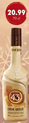 uw topSlijter Licor 43 Crème Brûlée aanbieding