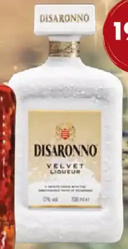 uw topSlijter Disaronno velvet liqueur aanbieding