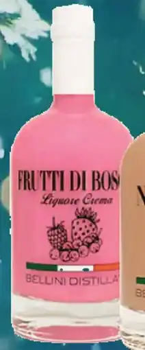 uw topSlijter Bellini liquore crema Frutti di Bosco aanbieding
