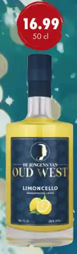 uw topSlijter De jongens van oud wes limoncello aanbieding