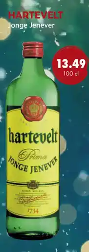 uw topSlijter Hartevelt jonge jenever aanbieding