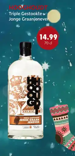 uw topSlijter Hooghoudt triple gestookte jonge graanjenever aanbieding