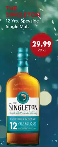 uw topSlijter The singleton 12 yrs speyside single malt aanbieding