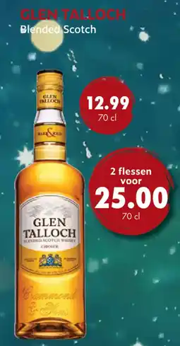 uw topSlijter Glen talloch blended scotch aanbieding
