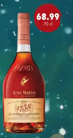 uw topSlijter Remy martin 1738 accord royal cognac aanbieding
