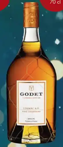 uw topSlijter Godet cognac X.O. fine champagne aanbieding