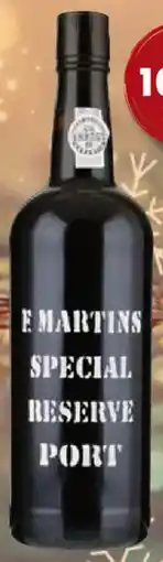 uw topSlijter F. martins porto special reserve aanbieding