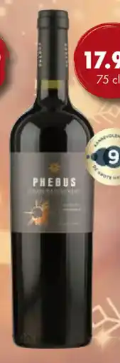 uw topSlijter Phebus gran reservado merlot aanbieding