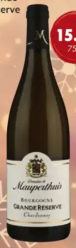 uw topSlijter Domaine de mauperthuis chardonnay aanbieding