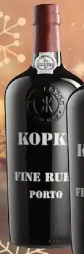 uw topSlijter Kopke porto fine ruby aanbieding