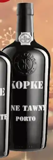 uw topSlijter Kopke porto fine tawny aanbieding