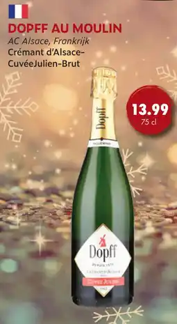 uw topSlijter Dopff au moulin crémant d'alsace cuvéejulien brut aanbieding
