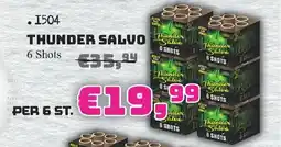 Quartel Vuurwerk I504 thunder salvo aanbieding