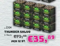 Quartel Vuurwerk I504 Thunder Salvo aanbieding
