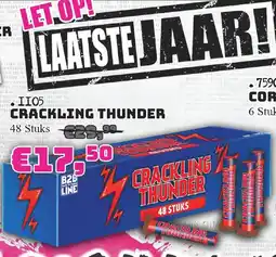 Quartel Vuurwerk II05 crackling thunder aanbieding