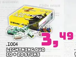 Quartel Vuurwerk I004 lightning duobile aanbieding