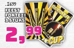 Quartel Vuurwerk I699 feest fontein aanbieding