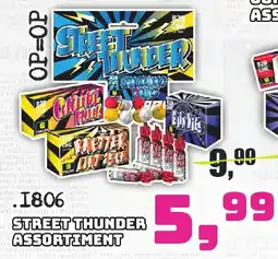 Quartel Vuurwerk 1806 street thunder aanbieding