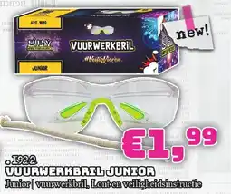 Quartel Vuurwerk I922 vuurwerkbril junior aanbieding