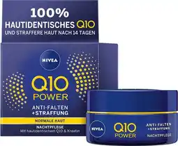 Bol.com NIVEA Q10 Power Anti-Wrinkle + Firming Night Cream Nachtcrème Gezicht 50 ml aanbieding