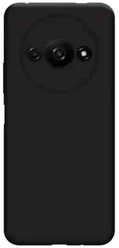 Coolblue Just in Case Soft Design Redmi A3 Back Cover Zwart aanbieding