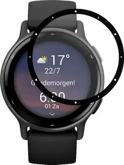 Coolblue Just in Case Garmin Vivoactive 5 Screenprotector Glas Duo Pack aanbieding