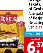 Hoogvliet Affligem, Desperados, Texels, Tripel Karmeliet of Grolsch Speciaalbier aanbieding