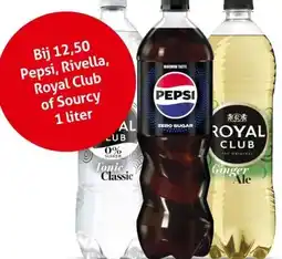 Hoogvliet Pepsi, Rivella, Royal Club of Sourcy aanbieding