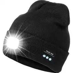 ANWB Fedec muts met LED en bluetooth Zwart aanbieding