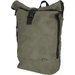 ANWB Norlander Norländer nubuck rolrugzak Groen aanbieding