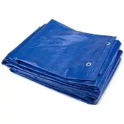 ANWB Gs Grond of Dekzeil 190 x 290 cm Blauw aanbieding