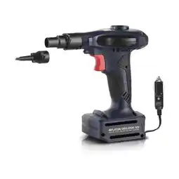 ANWB Wolfgang Compressor 12V Met Vacuümfunctie Zwartblauw aanbieding