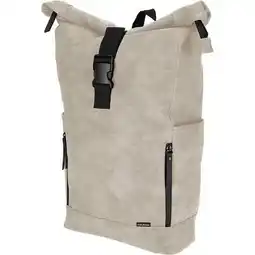 ANWB Norlander Norländer rolltop fietsrugzak Taupe aanbieding