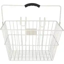 ANWB Norlander Fietsmand 39,5 x 30 x 32 cm Taupe Wit aanbieding