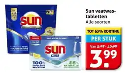 Hoogvliet Sun vaatwas- tabletten aanbieding