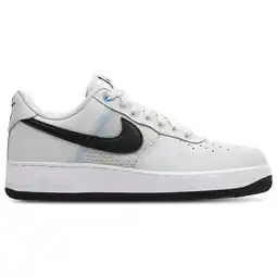 Foot Locker Nike Air Force Sneakers Heren - Blauw - Maat 42.5 - Leer aanbieding