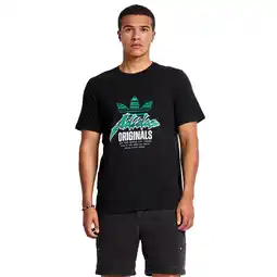 Foot Locker Adidas Graphics T-shirts Heren - Zwart - Maat L aanbieding