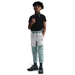 Foot Locker Nike Tech Colorblock Broeken Kinder - Grijs - Maat 137 - 147 CM - Poly Fleece aanbieding