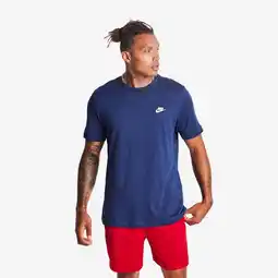 Foot Locker Nike Club T-shirts Heren - Blauw - Maat XL aanbieding