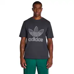 Foot Locker Adidas Graphics T-shirts Heren - Grijs - Maat S aanbieding