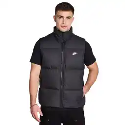 Foot Locker Nike Club Puffer Vest Jassen Heren - Zwart - Maat M - Poly Woven aanbieding